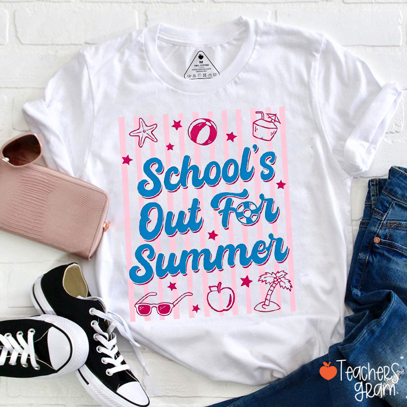 Comfort Colors School's Out For Summer Teacher T-Shirt