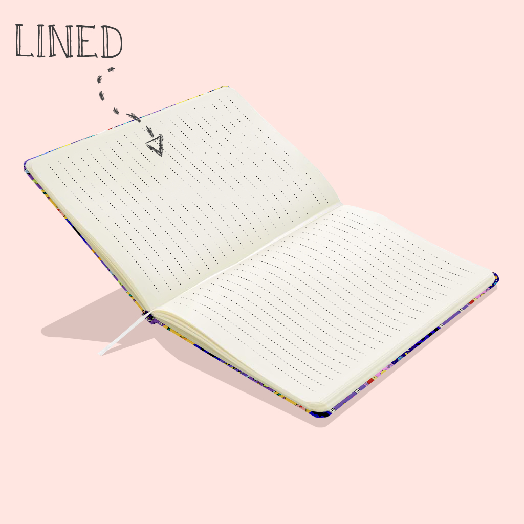 Take Chances Make Mistakes Get Messy Teacher Hardcover Notebook