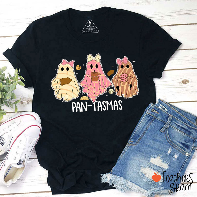 PAN-TASMAS Spanish Spooky Season Teacher T-Shirt