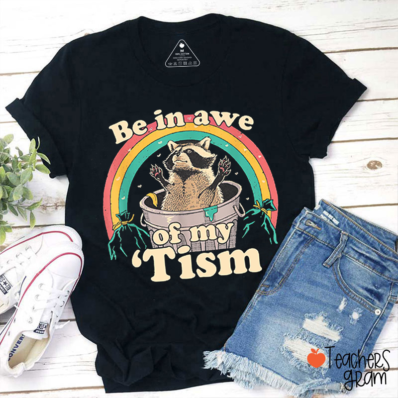Be In Awe Of My 'Tism Teacher T-Shirt