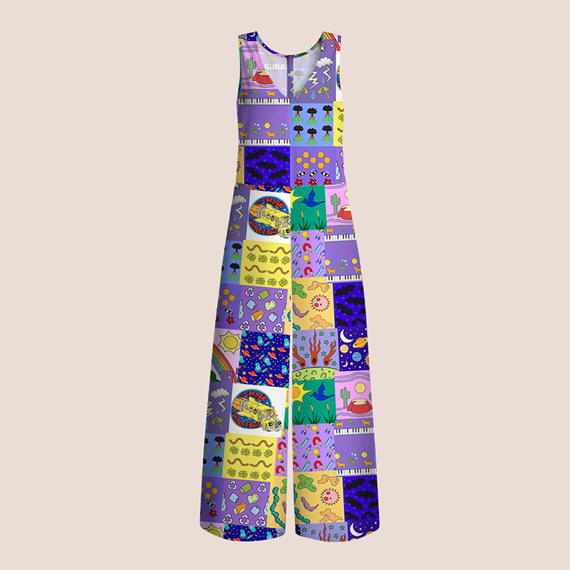 Take Chances Make Mistakes Get Messy Teacher Jumpsuit