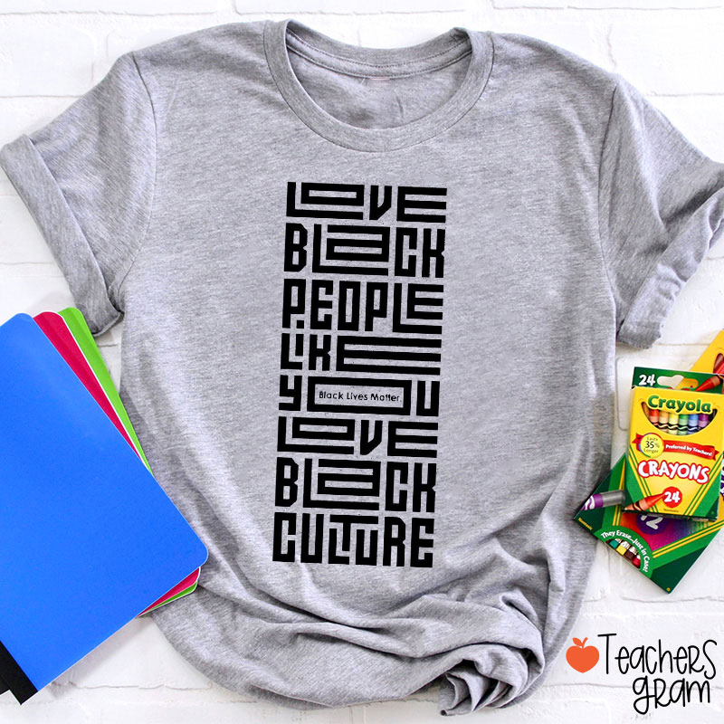 Black Lives Matter Teacher T-Shirt