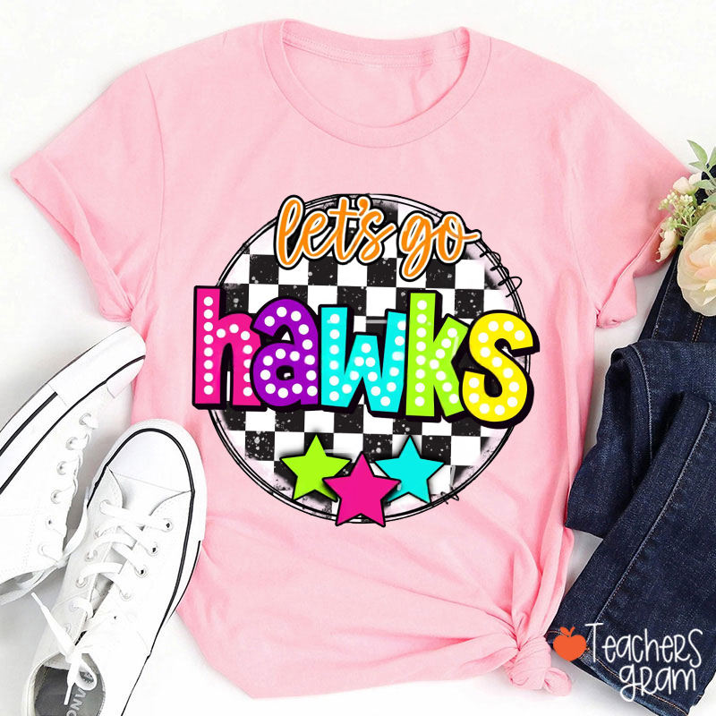 Personalized Let Us Go Mascot Teacher T-Shirt