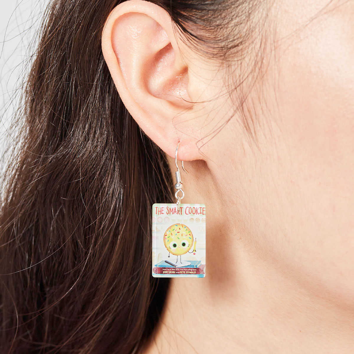 The Smart Cookie Teacher Acrylic Earrings