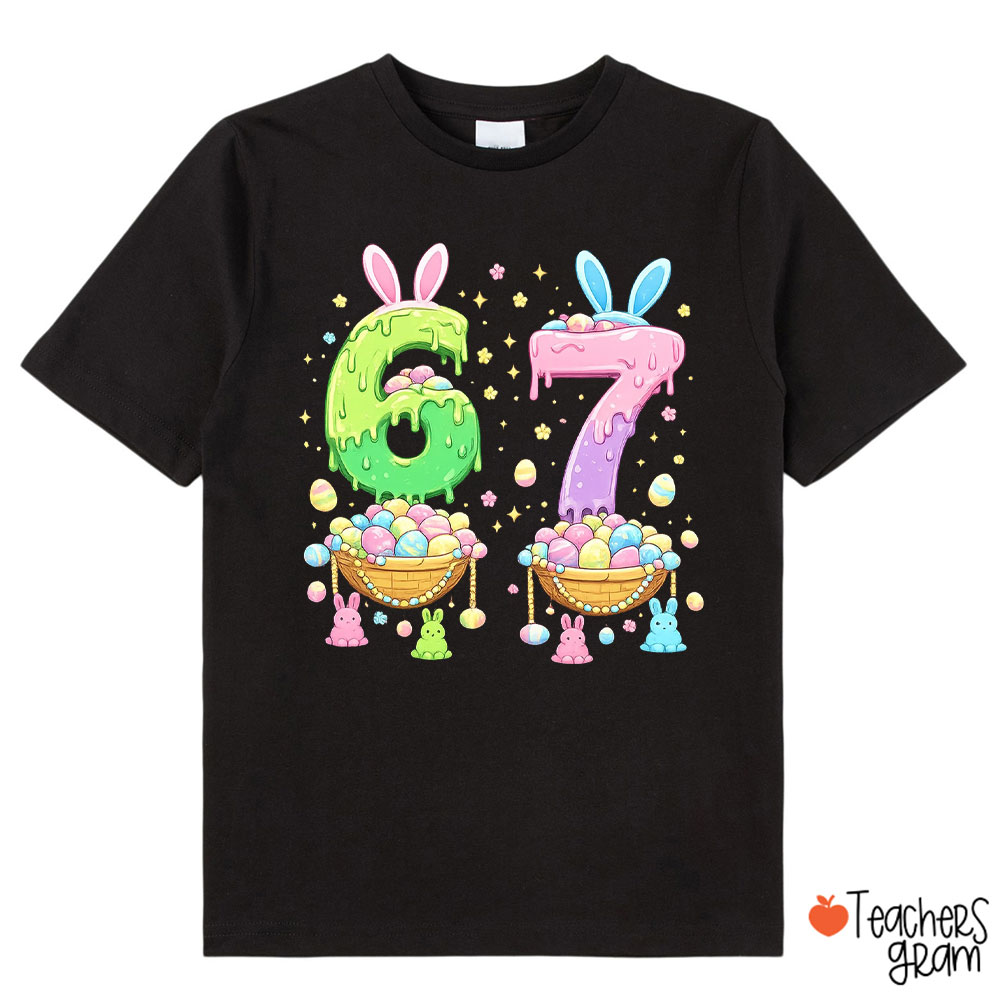 Light Color Easter Six Seven Class T-Shirt