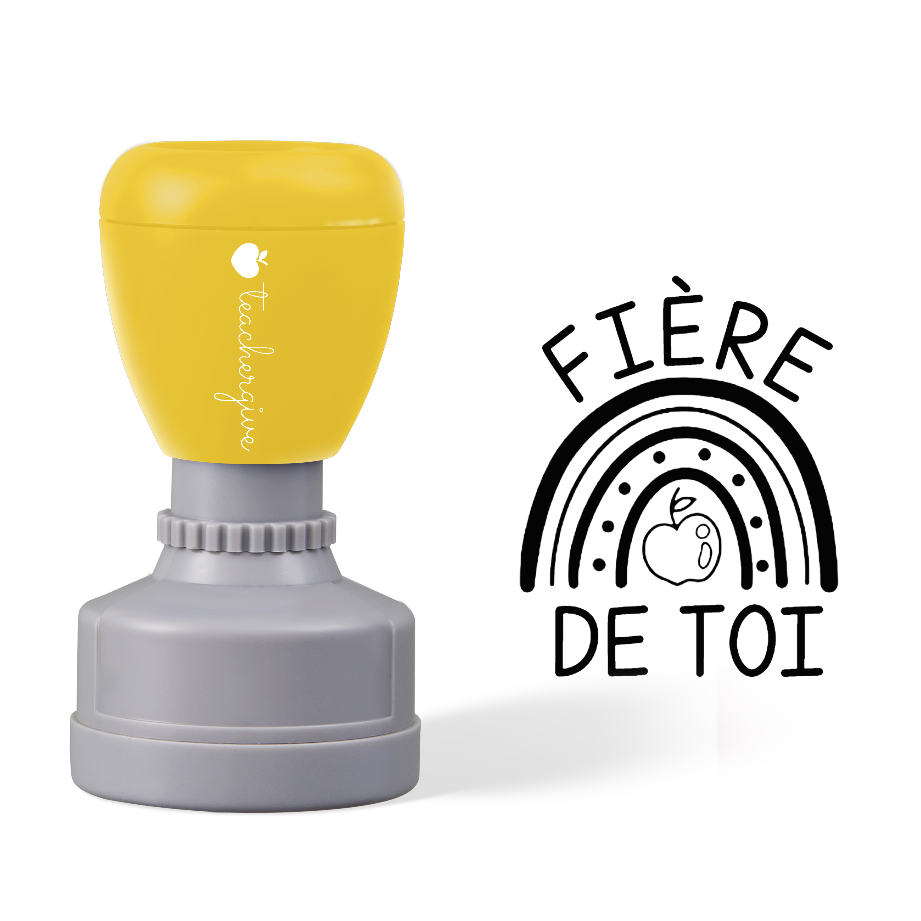 Fière de toi Teacher Stamp