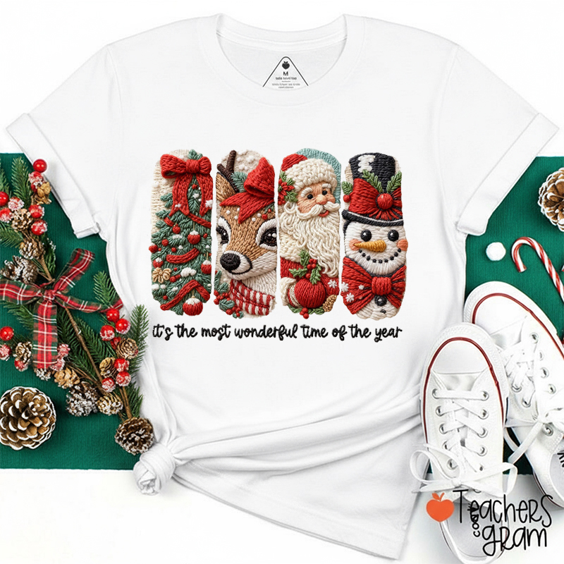 It's The Most Wonderful Time Of The Year Teacher T-Shirt