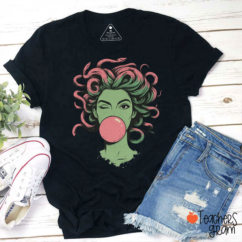Medusa Bubblegum Teacher T-Shirt