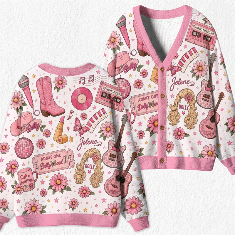 Country Music Teacher Ugly Cardigan Sweaters