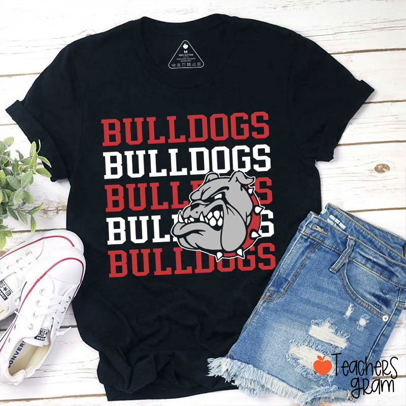 Personalized Mascot And Icon Game Day Teacher T-Shirt