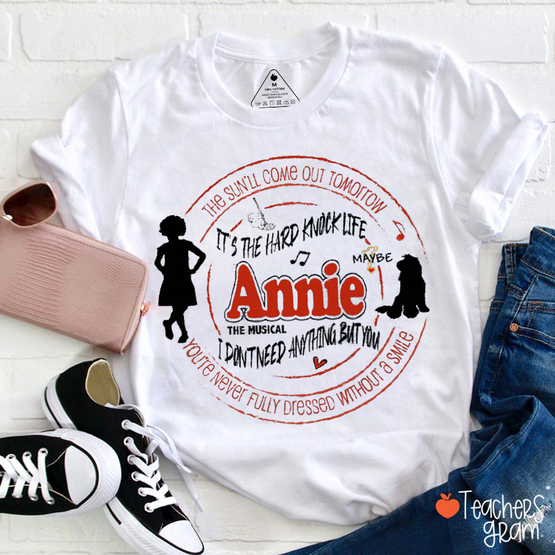 It's The Hard Knock Life Teacher T-Shirt