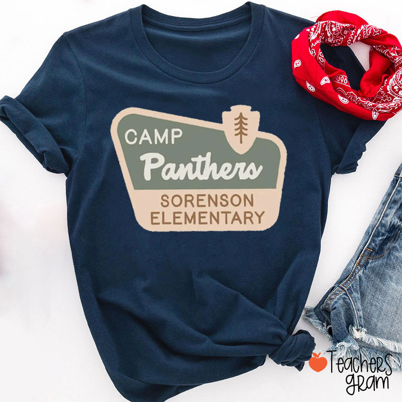 Personalized Nature Classroom Camp Teacher T-Shirt