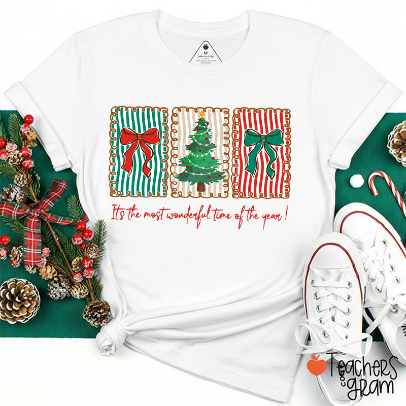 It's The Most Wonderful Time Of The Year Teacher T-Shirt