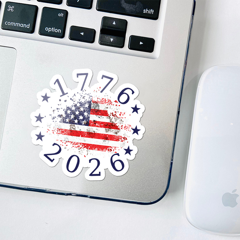USA 250th Anniversary 1776-2026 Teacher Stickers