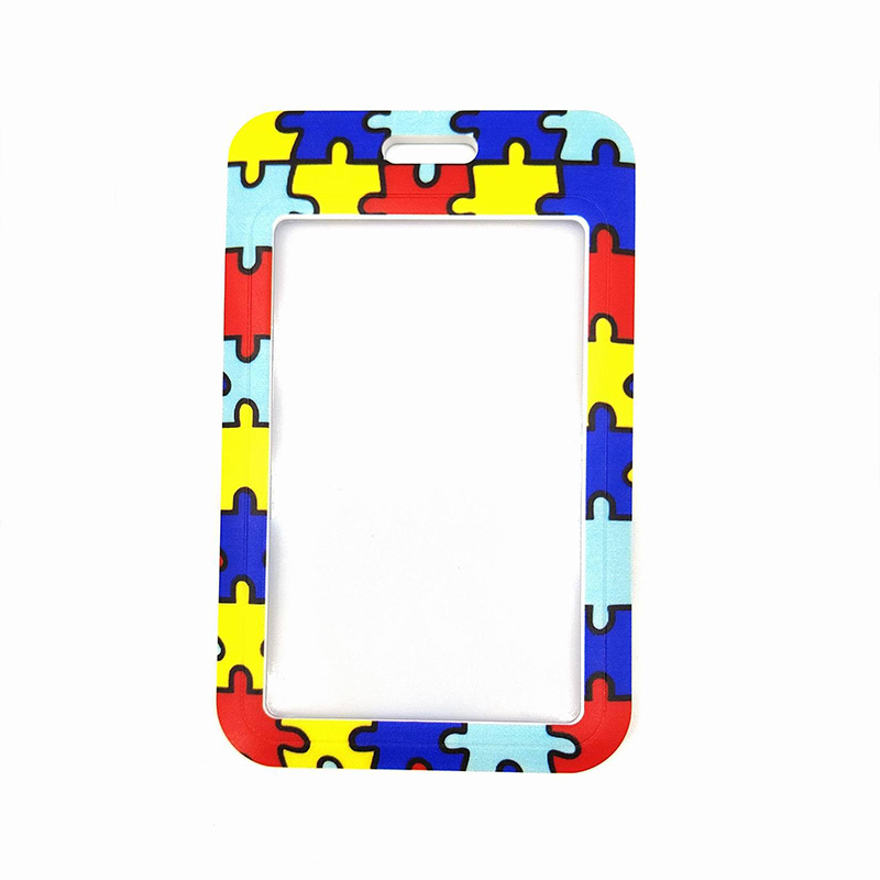 Autism Jigsaw Puzzle Teacher Lanyard