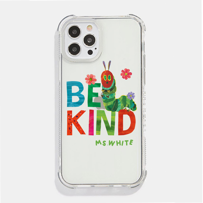 iPhone 14 15 Series Personalized Be Kind Soul Soft Gel TPU Case