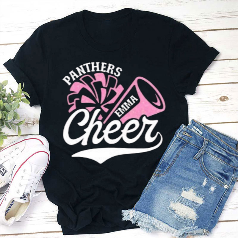Personalized Cheering For You Teacher T-Shirt