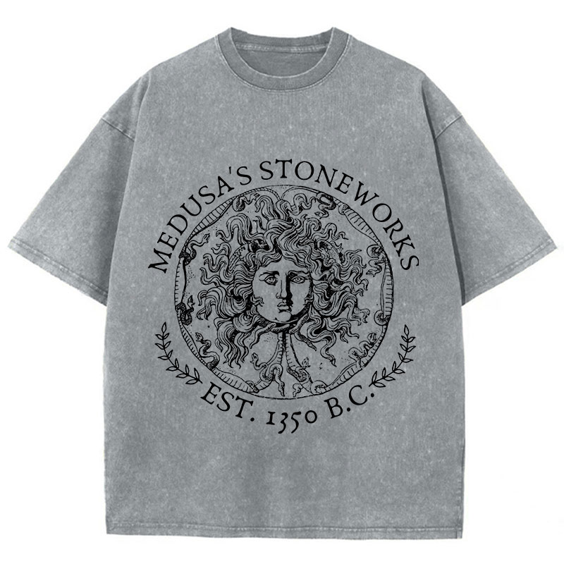 Medusa's Stoneworks Teacher Washed T-Shirt