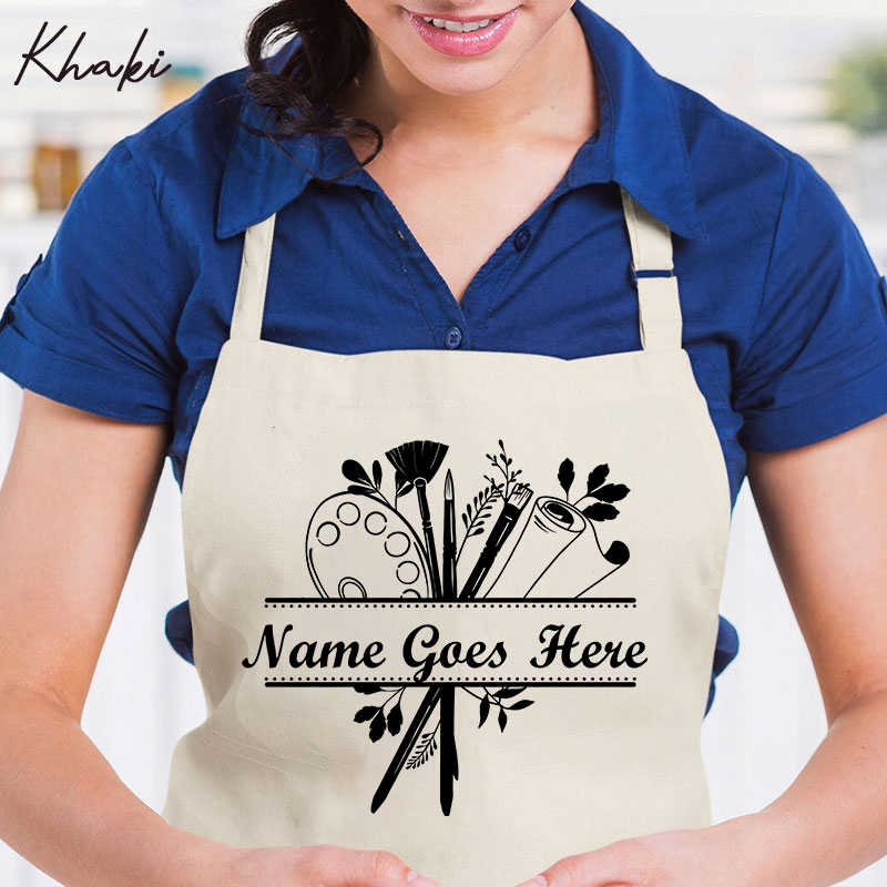 Personalized Art Crew Apron