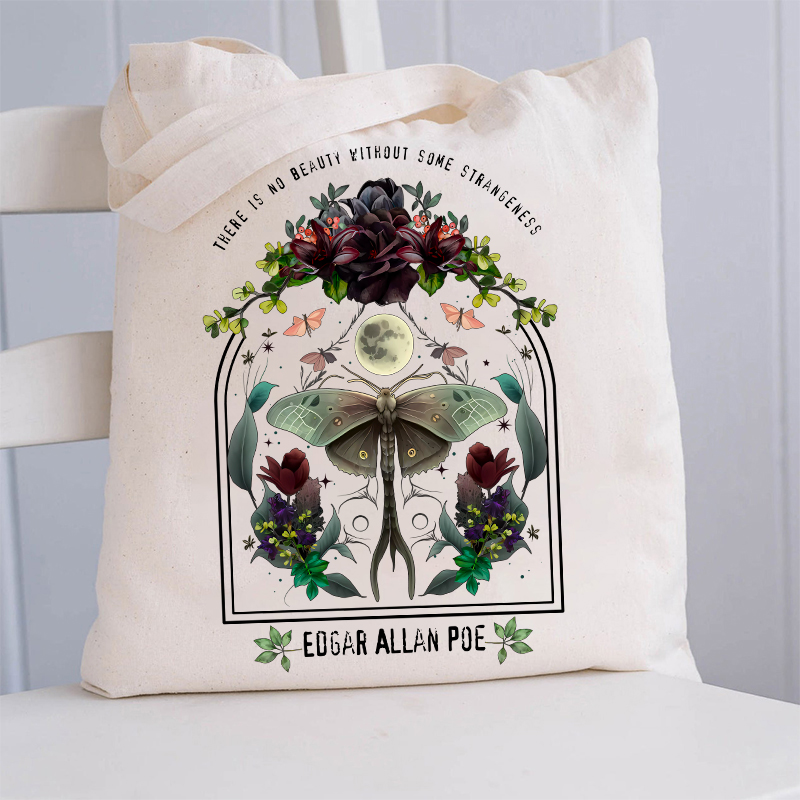 There Is No Beauty Without Some Strangeness Teacher Tote Bag