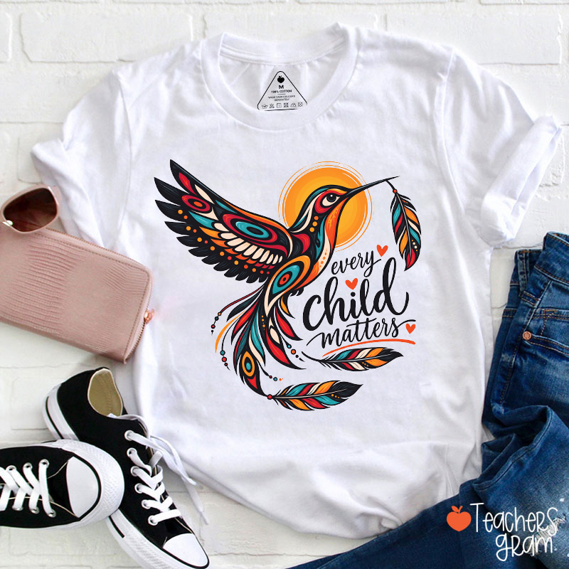 Every Child Matters Orange Day Teacher T-Shirt