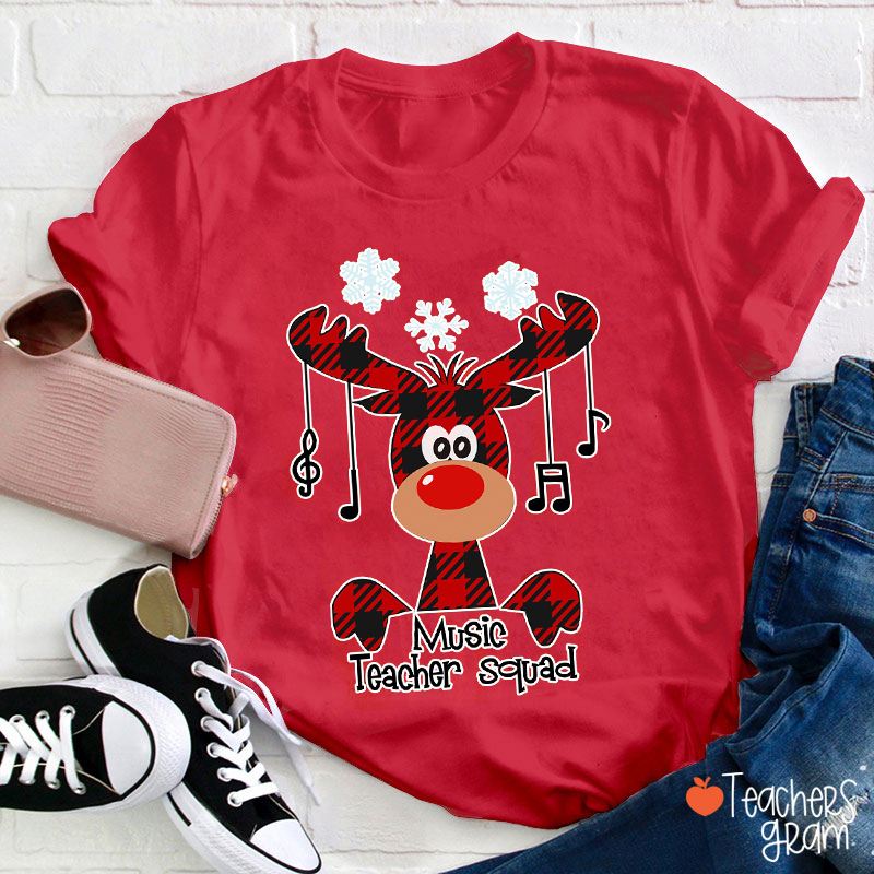 Music Teacher Squad Teacher T-Shirt