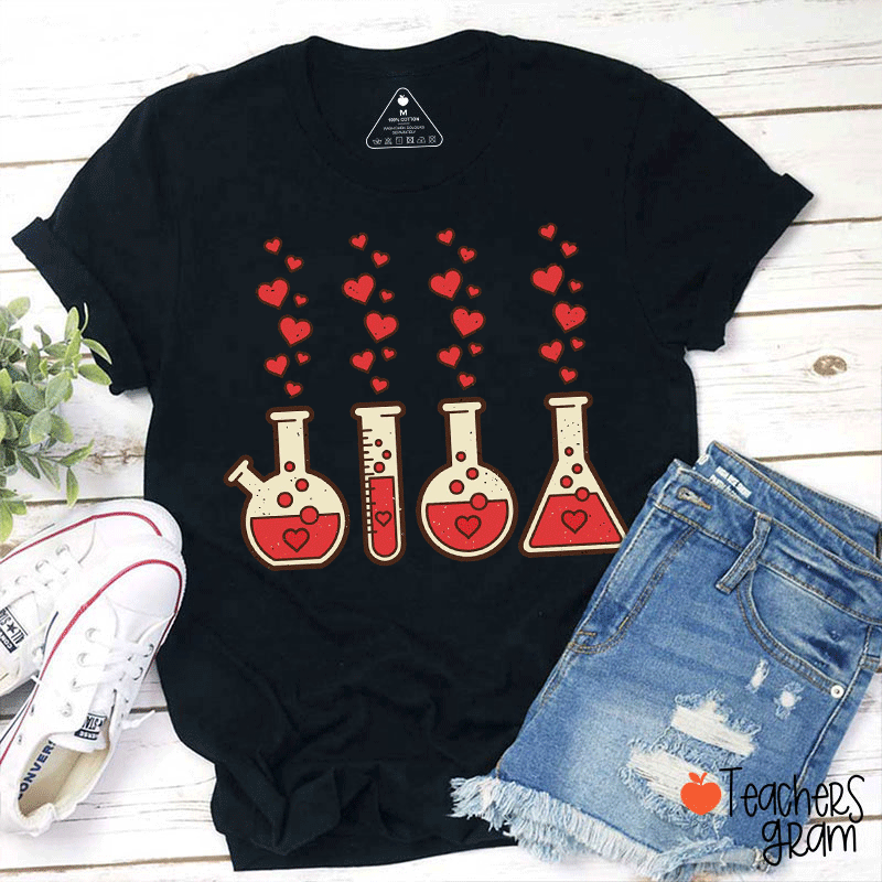 Chemistry Is A Heart Thing Teacher T-shirt