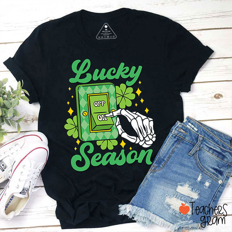 Lucky Season Teacher T-Shirt