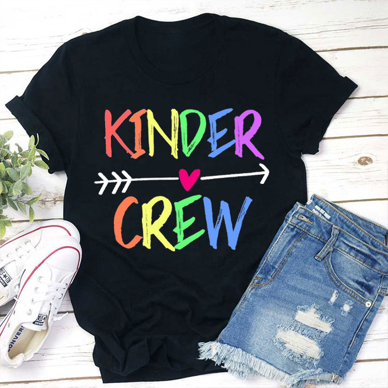 Personalized Love Arrow Grade Teacher T-Shirt