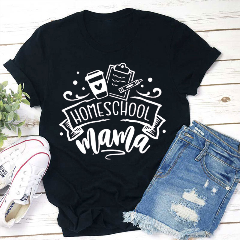 It's Me I'm Homeschool Mama Teacher T-Shirt