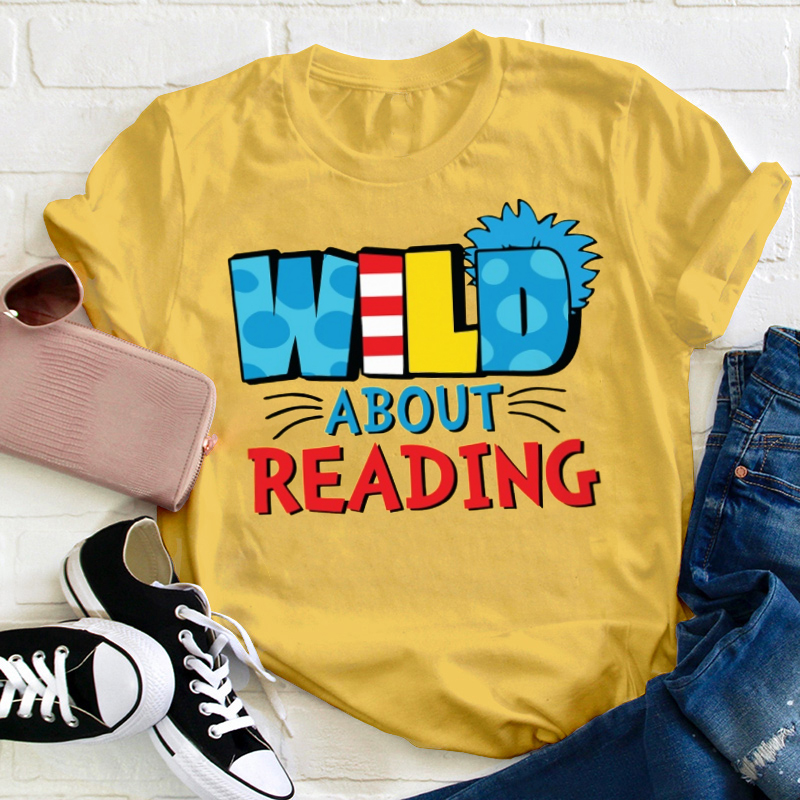 Personalized Wild About Teacher T-Shirt