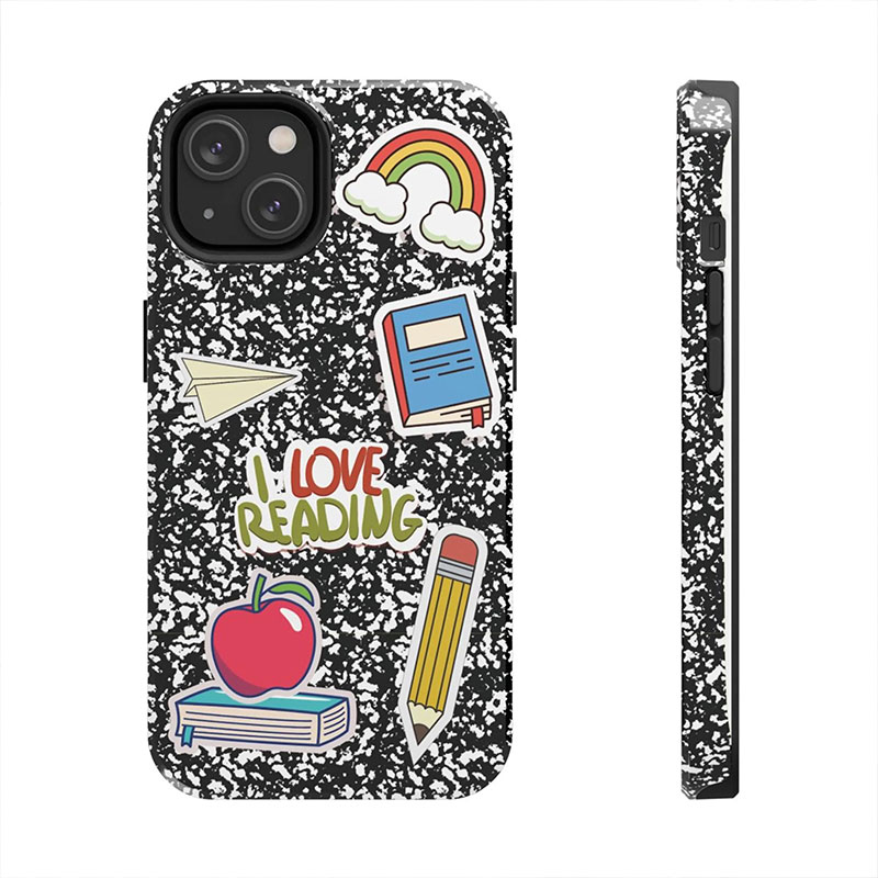 I Love Reading Teacher Phone Case