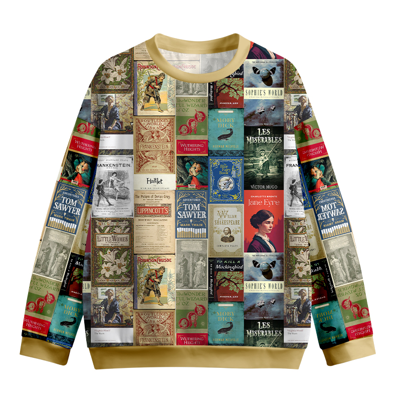 Masterpiece Literature Teacher Printed Sweatshirt