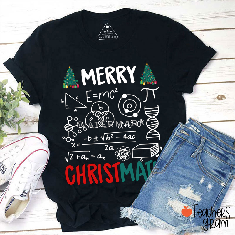 Merry Christmath Teacher T-Shirt