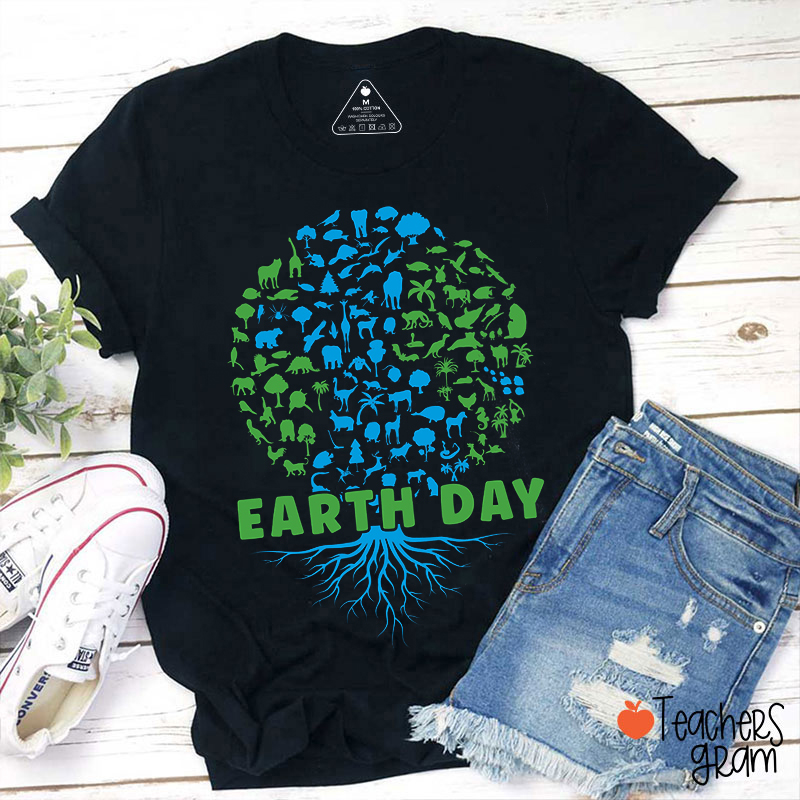 Earth Day Everyday Teacher T-Shirt