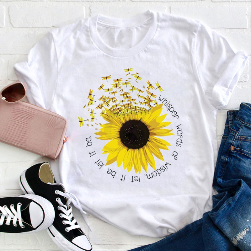 Whisper Words Of Wisdom Let It Be Let It Be T-Shirt Whisper Words Of Wisdom Let It Be Let It Be T-Shirt