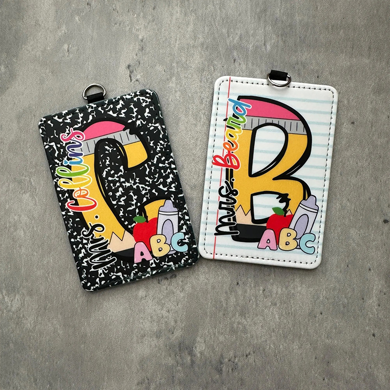 Caduceus Doctor Teacher Card Holder