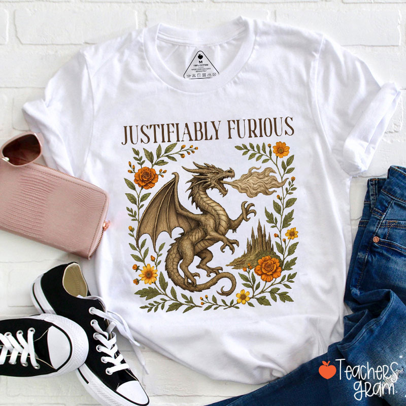 Justifiably Furious Teacher T-Shirt