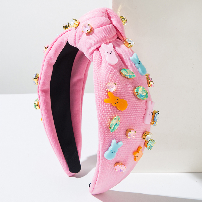 Candy Bunny Easter Rhinestone Teacher Headband