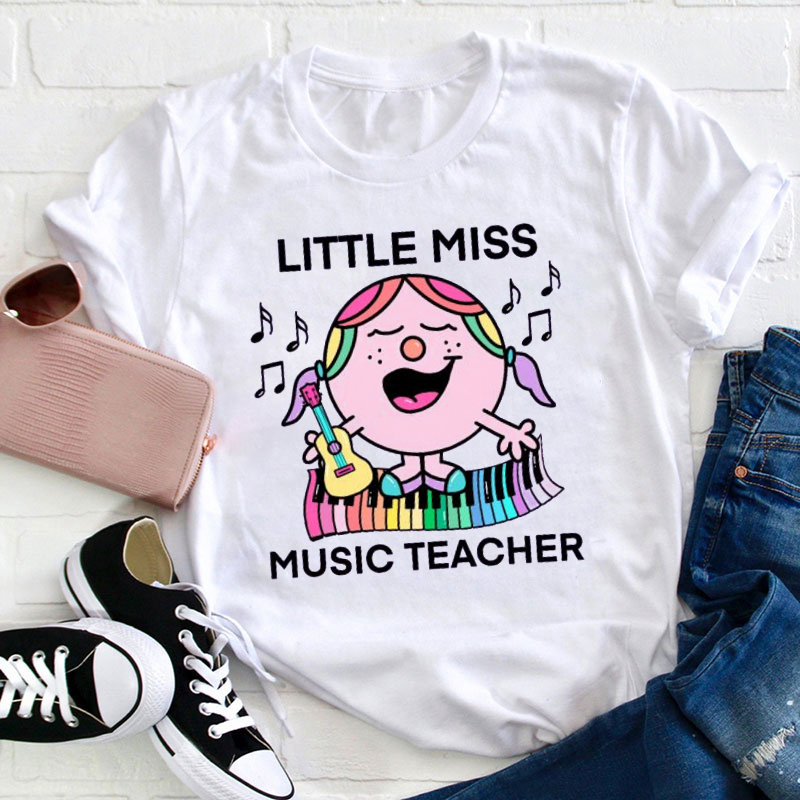 Little Miss Music Teacher T-Shirt