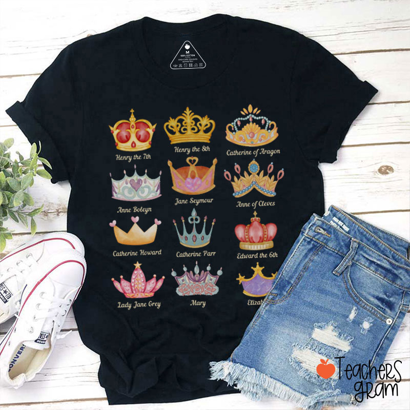 Cute Tudor History Teacher T-Shirt