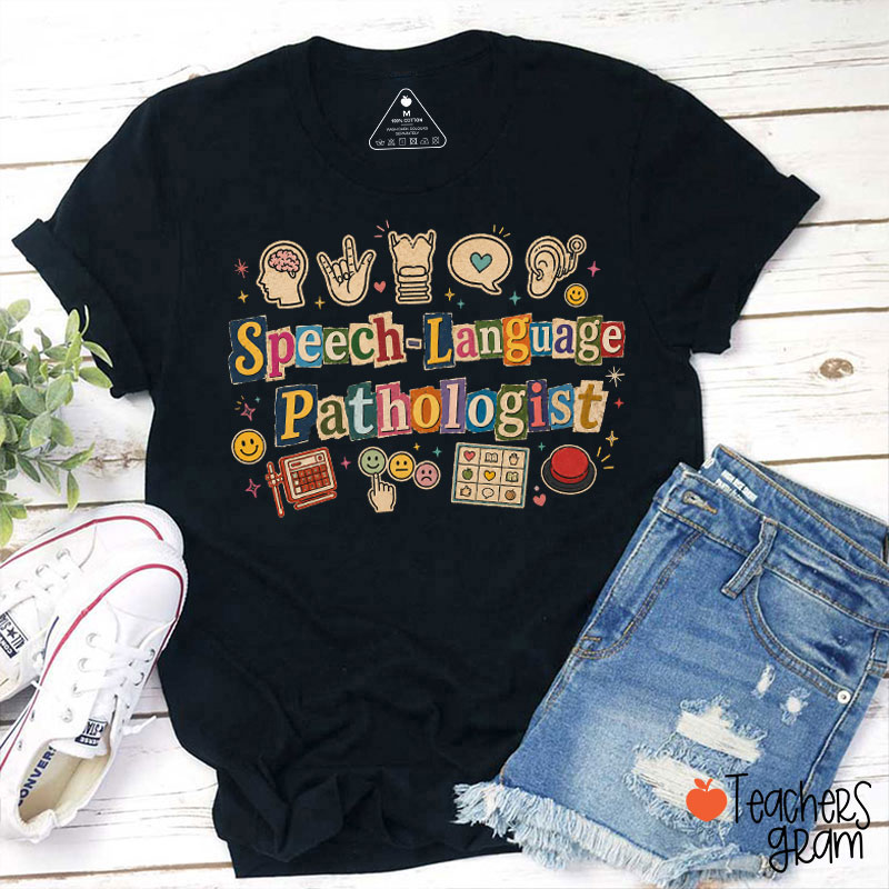 Speech Language Pathologist Teacher T-Shirt