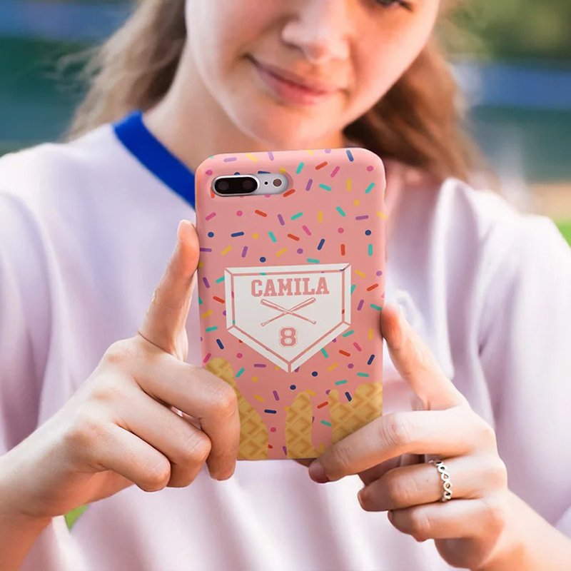 Personalized Ice Cream Teacher Phone Case
