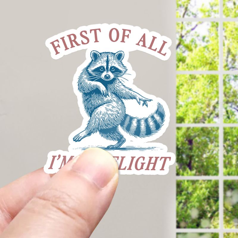 First Of All I'm A Delight Teacher Stickers