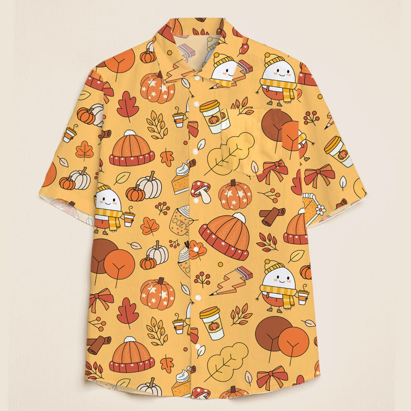 Cozy Humpty Dumpty Teacher Short Sleeve Shirt