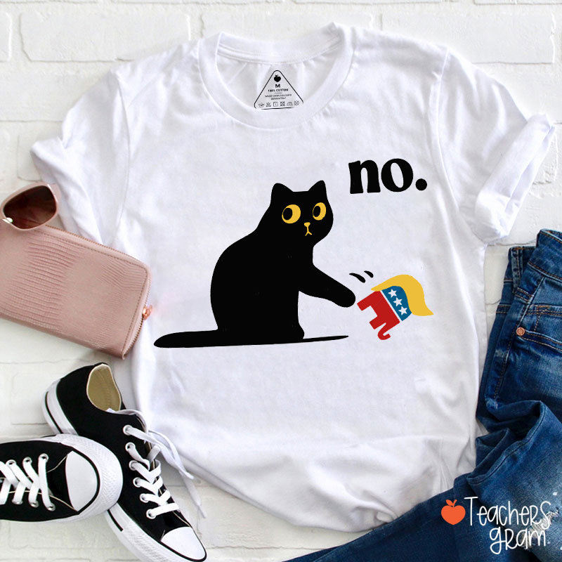 No Kings No Crown Teacher T-Shirt