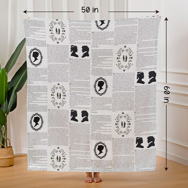 Pride And Prejudice Book Teacher Blanket