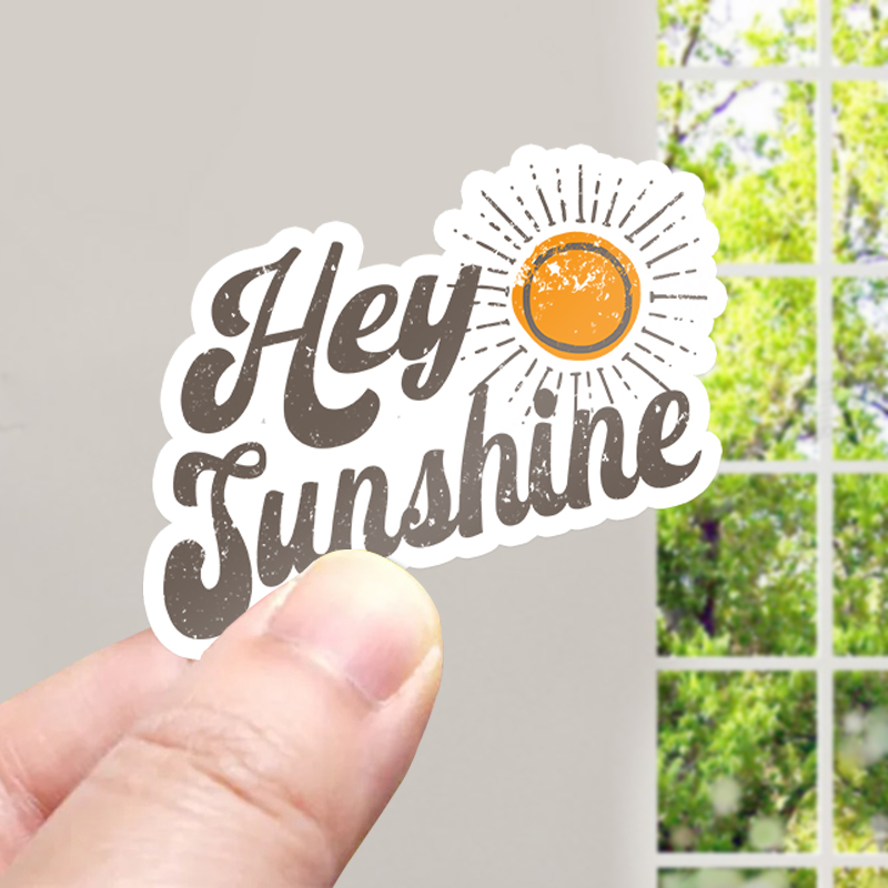 Hey Sunshine Teacher Stickers