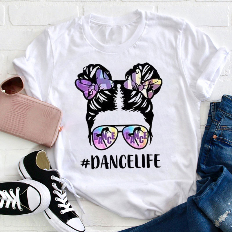 Double Dancer Dancelife Teacher T-Shirt