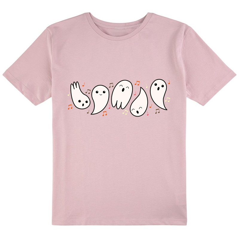 Halloween Ghosts Love To Sing Class T-Shirt